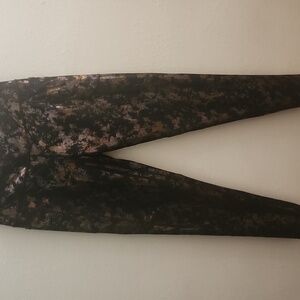 Victoria's Secret Victoria Sport Total Knockout Tight Metallic Sz L